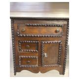 Tramp Art Style Doll Dresser