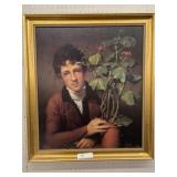 Reproduction Rembrandt Print on Canvas