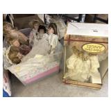 Porcelain Dolls w/ Fiber Optic Angel