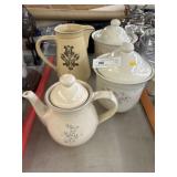 Pfaltzgraff Canisters & Pitcher