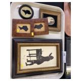 Framed Silhouettes w/ Print