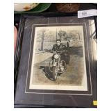 Framed Photo of Elvis Presley