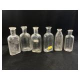 Grp. Marietta Apothecary Bottles