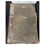 19th C. Ledger Book