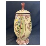 Contemporary Redware Urn