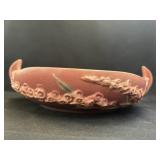 Roseville Foxglove Pottery Bowl