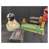 Mechanical & Still Banks w/ Cast Metal Dog
