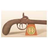 Unmarked Liege Belgium .41 cal. Percussion Pistol