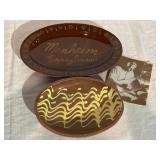Foltz & Hughes Redware Platters