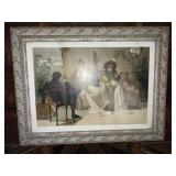 M. Goodman Framed Lithograph