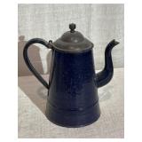 Enamelware Gooseneck Teapot