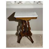 Victorian Marble Top Parlor Table