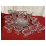 Asst. of Fostoria American Pattern Glassware