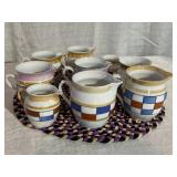 Chair Pad w/ European Chinaware Cream Pitcher