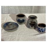 Grouping of Salt Glazed Pottery