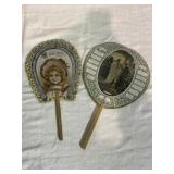 Columbia & Lititz Advertising Hand Fans