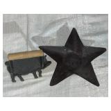 Bacon Press w/ Pressed Steel Star