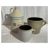 Stoneware Storage Crocks w/ Jug