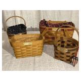 (4) Longaberger Baskets