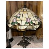 Slag Glass Table Light