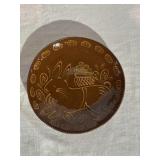 Foltz Redware Plate
