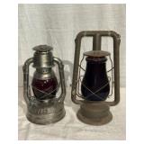 (2) Dietz Hurricane Lanterns