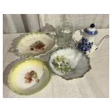 Delft Blue, Laughlin, & R.S. Prussia Chinaware