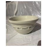 Longaberger Pottery Mixing Bowl