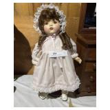 Vintage Composition Cloth Bodied Doll
