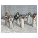 (6) Willow Tree Figurines