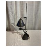 Contemporary Punched Tin Table Light