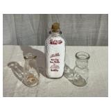 Red Rose Mt. Joy Milk Bottles