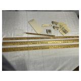 Manheim Promo Items w/ Advertising Yardsticks