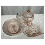 (3) Pieces of Depression Glassware
