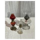 (3) Glass Fluid Lights