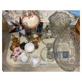 Mini. Fluid LIghts, Goebel Figs. & Pattern Glass