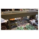 Contemporary Paint Dec. Softwood Bench