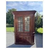 John Shelley, Manheim 2 pc Corner Cupboard