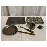 Grouping of Vintage Metal Kitchenwares