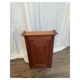 Bench-Made Walnut Blind Door Medicine Cabinet