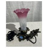 Slag Glass Accent Light