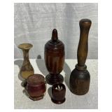Turned Wood Canisters