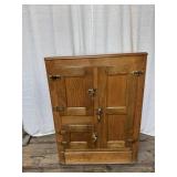 Antique Oak Ice Box