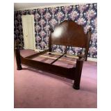 Mahogany Bold King Size Bed