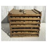 Primitive Wood Egg Carrier