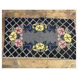 Floral Woven Rug
