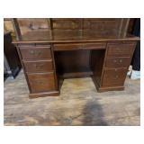 Cherry Double Pedestal Desk