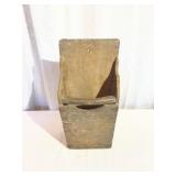 Primitive Wood Feed Scoop