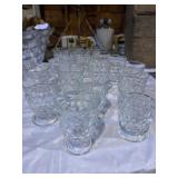 (18) Fostoria American Pattern Goblets