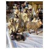 Resin Nativity Scene